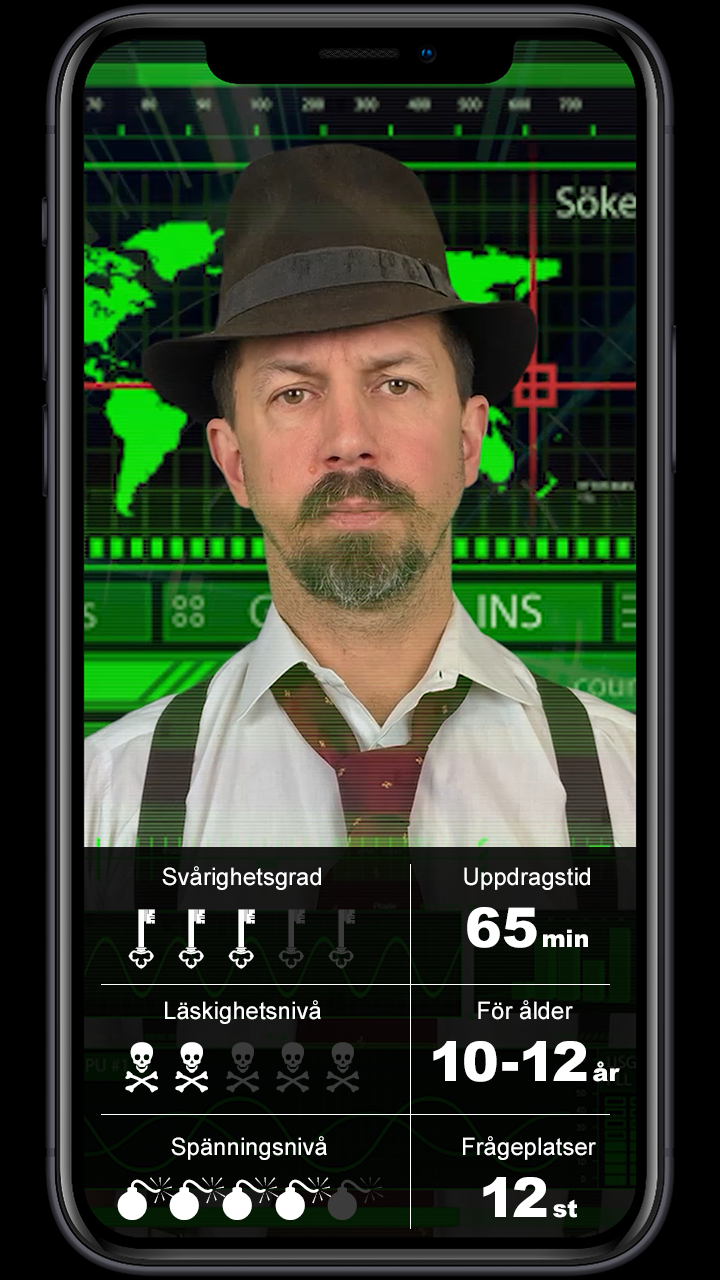 Agentuppdrag: De kidnappade barnen för 10-12 år