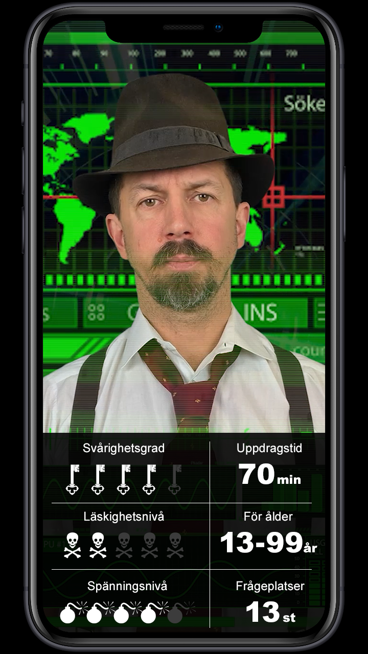 Agentuppdrag: De kidnappade barnen för 13-99 år